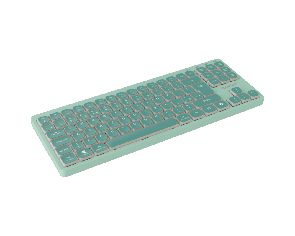 Клавиатура CANYON Keyboard OnType 10 Low Profile EN... 3