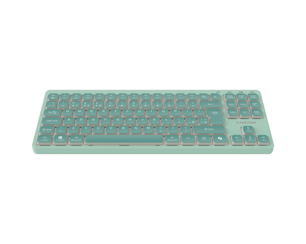 Клавиатура CANYON Keyboard OnType 10 Low Profile EN... 2