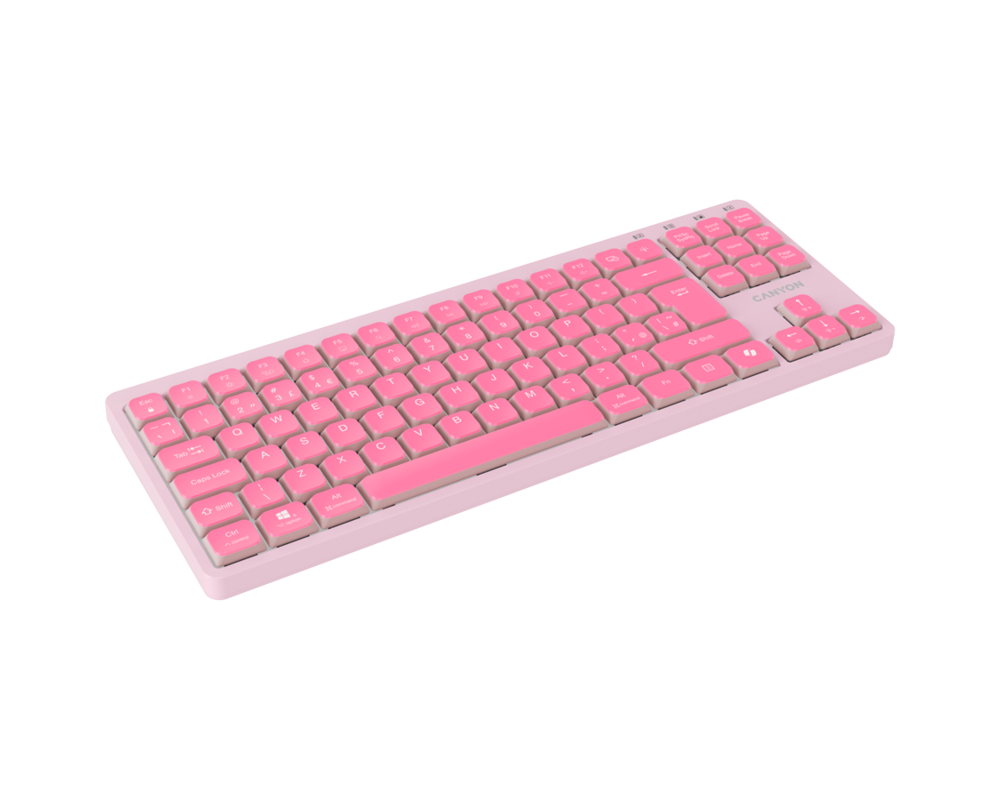 Клавиатура CANYON Keyboard OnType 10 Low Profile EN... 3