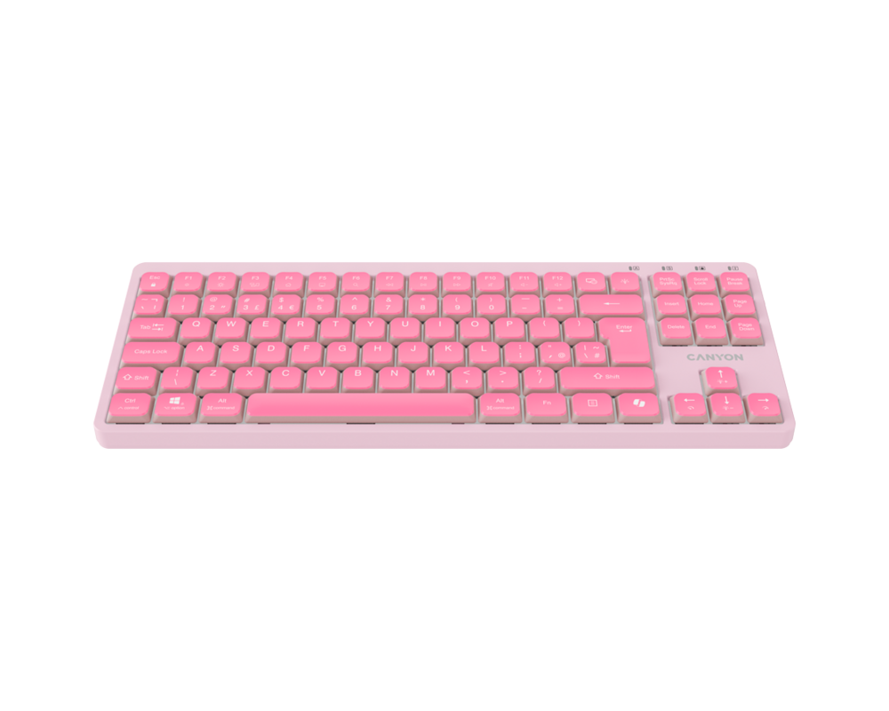Клавиатура CANYON Keyboard OnType 10 Low Profile EN... 2