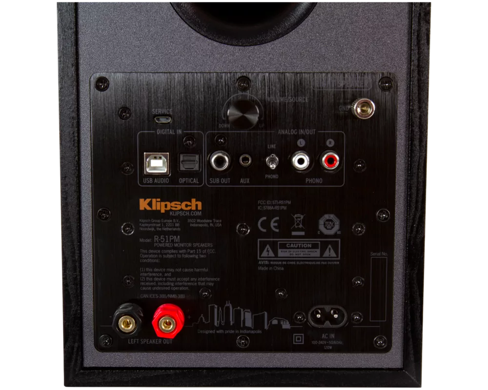Тонколони KLIPSCH R-51PM Black 4