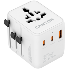  CANYON Travel Adapter OnTour 20 EU/UK/US... 847333 CNS-TA20W1005W на топ цена - PIC.bg