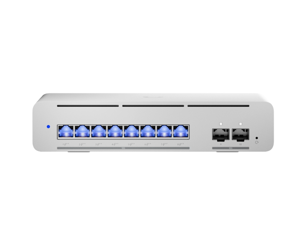 Switch (Комутатор) Ubiquiti Layer 3 Etherlighting USW-Pro-XG-8-PoE-EU 2