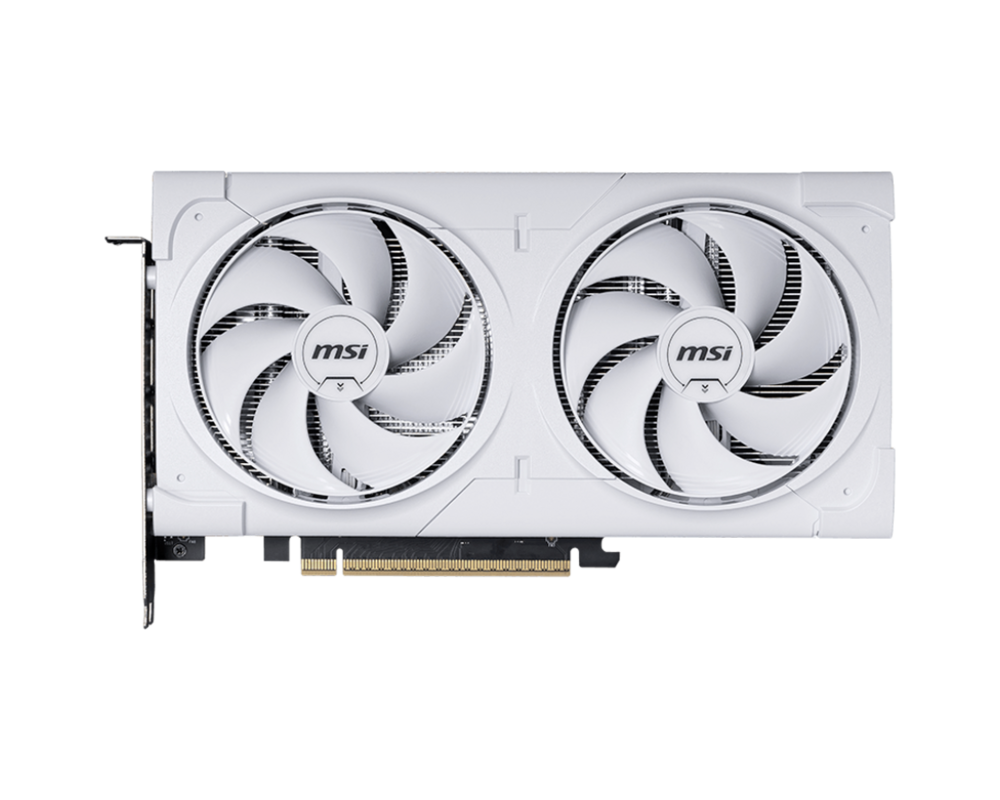 Видеокарта MSI NVIDIA GeForce RTX 5060 Ti 8G VENTUS 2X OC WHITE PLUS 2