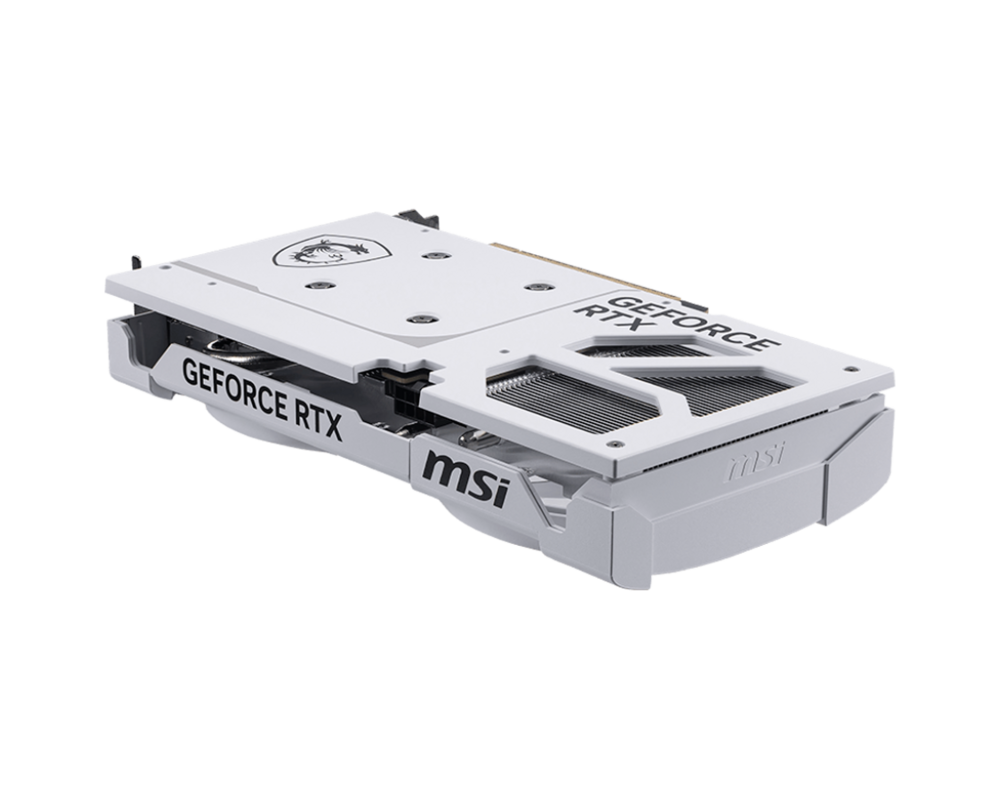 Видеокарта MSI NVIDIA GeForce RTX 5060 Ti 8G VENTUS 2X OC WHITE PLUS 3