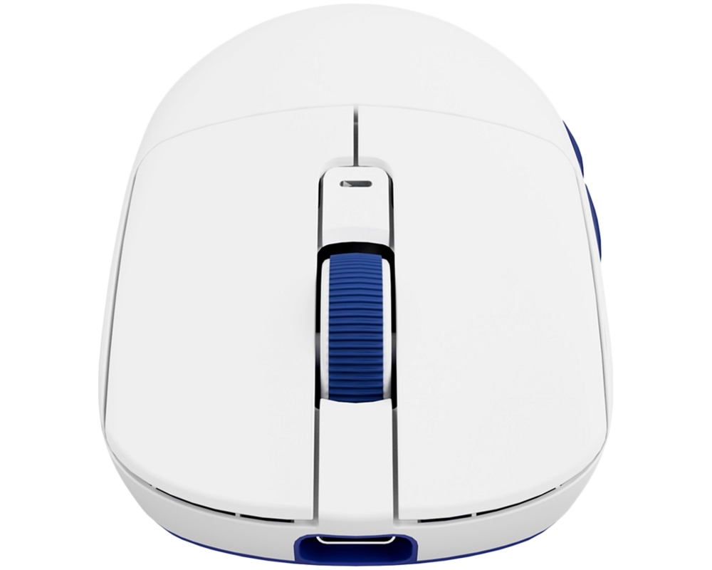 Мишка ROYAL KLUDGE M30 White Blue Gaming Mouse... 4