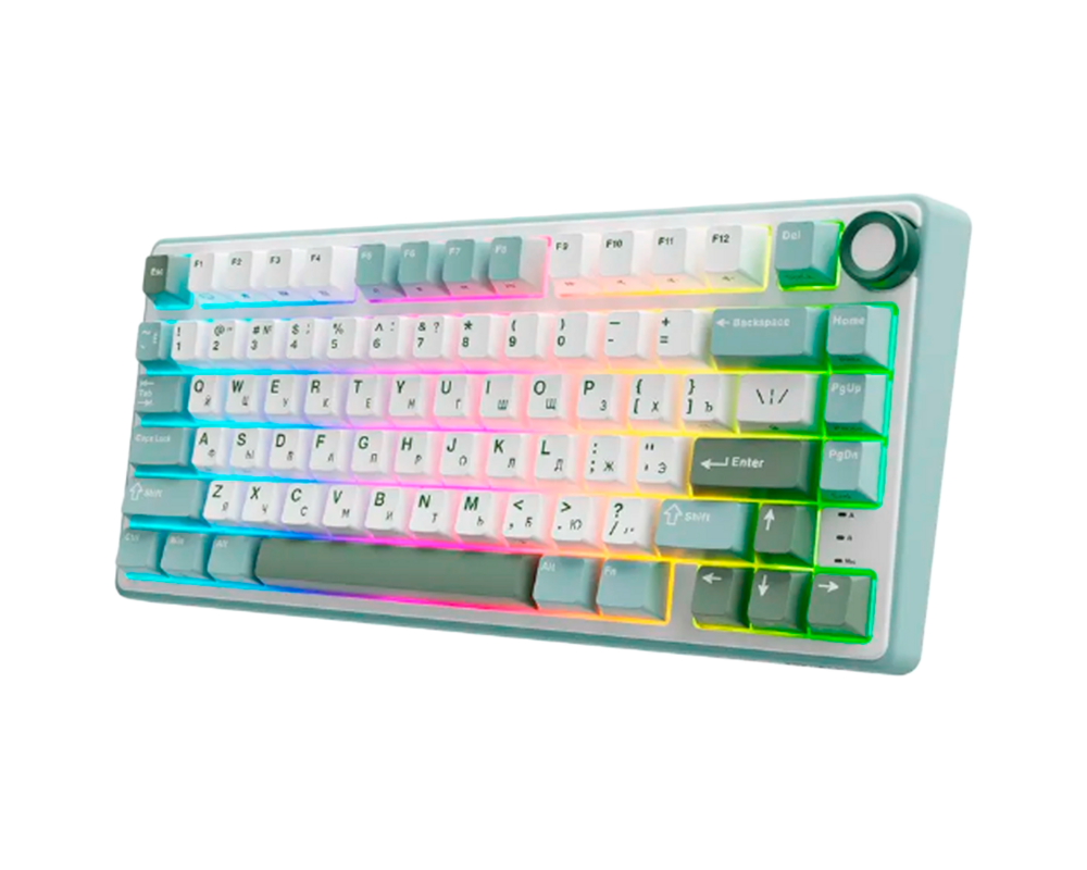 Клавиатура ROYAL KLUDGE R75 Sky Cyan Gaming Keyboar... 2