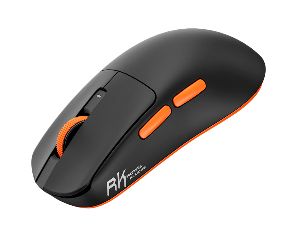 Мишка ROYAL KLUDGE M30 Black Orange Gaming Mou... 2