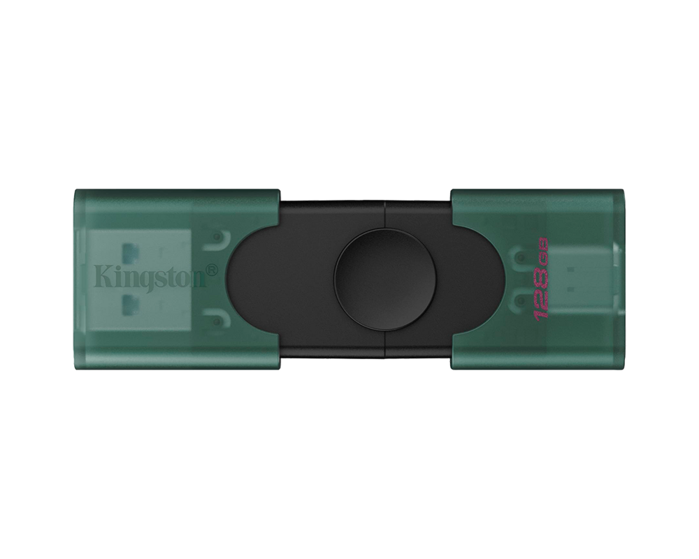 Флаш памет KINGSTON 128GB USB-A + USB-C 3.2 Gen 1 DataTraveler DuoG2 5