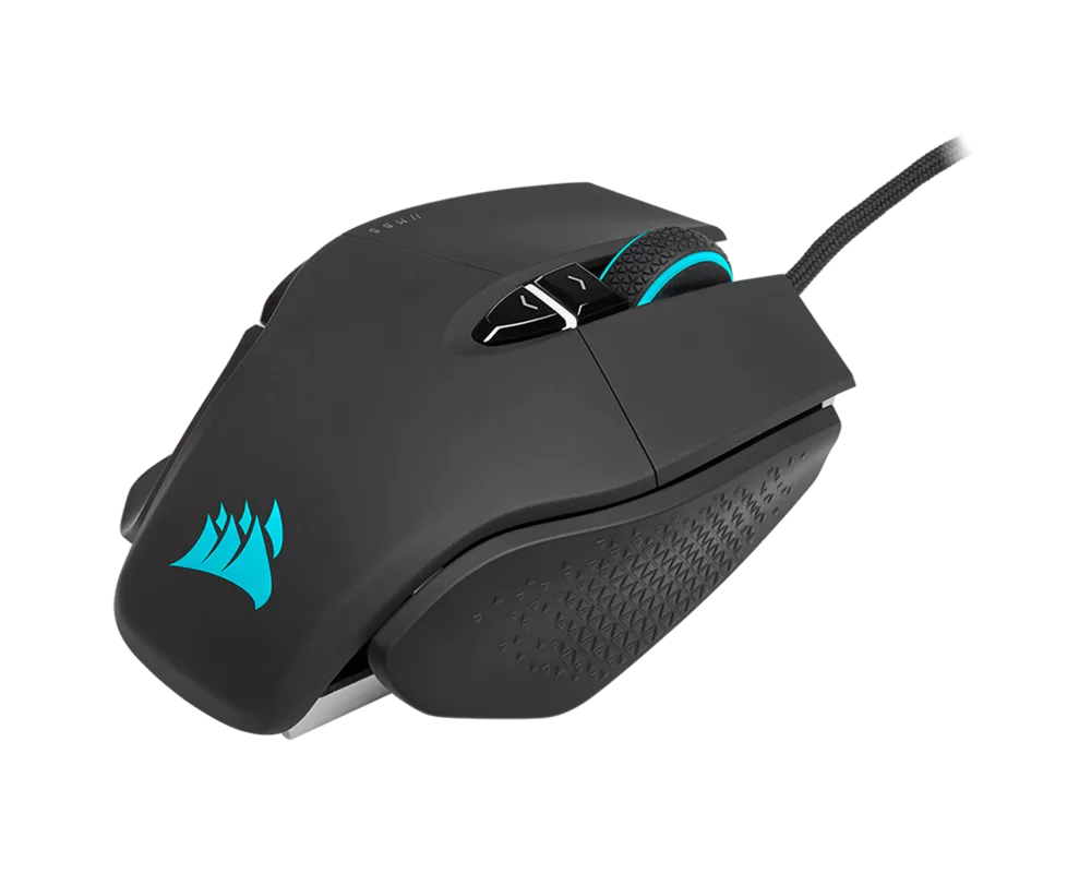 Мишка CORSAIR M65 RGB ULTRA Gaming Mouse, Backlit RGB LED, Optical, Silver ALU, Black 4