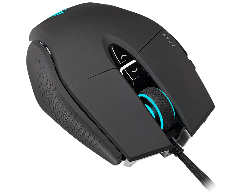 Мишка CORSAIR M65 RGB ULTRA Gaming Mouse, Backlit RGB LED, Optical, Silver ALU, Black 3
