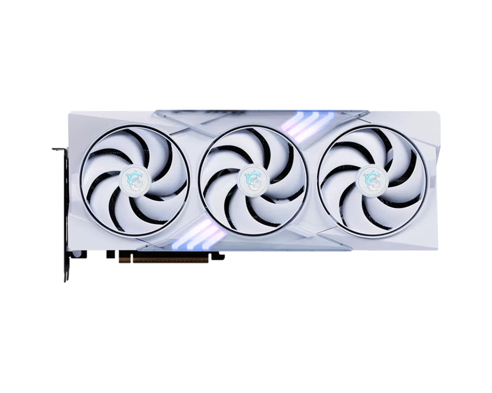Видеокарта MSI Nvidia GeForce RTX 5070 12G GAMING TRIO OC White 2