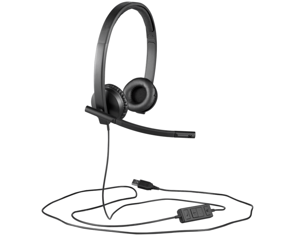 Слушалки LOGITECH HEADSET - H570e 3