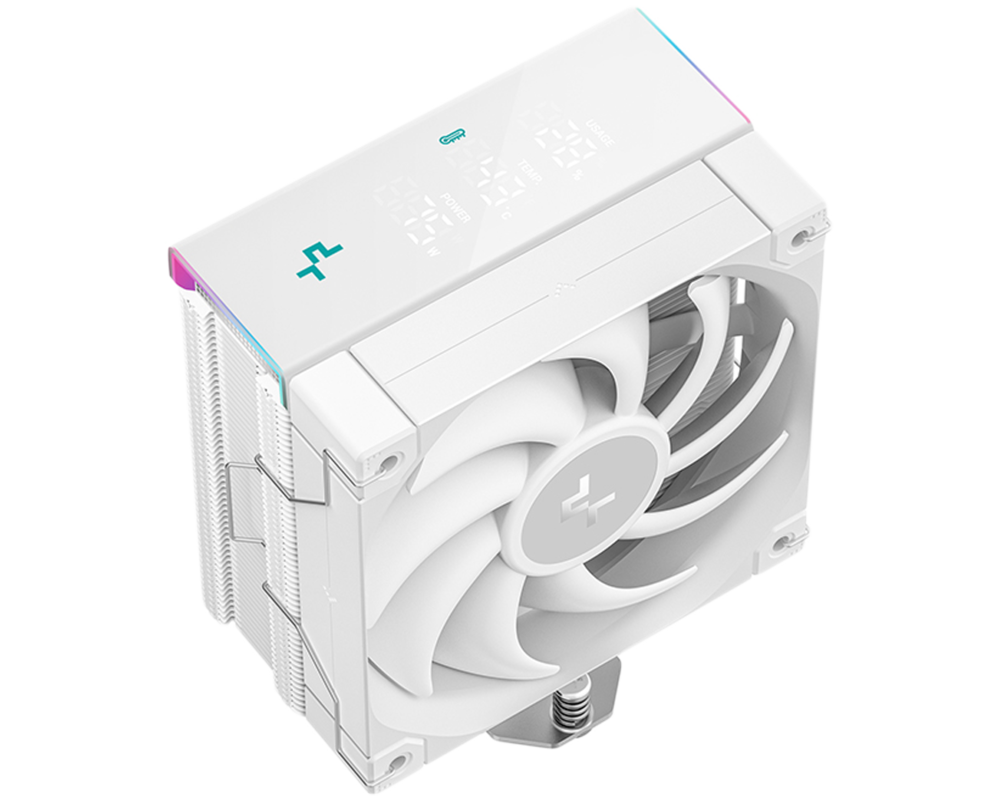 Охладител за процесор DeepCool AK400 DIGITAL PRO WH 2