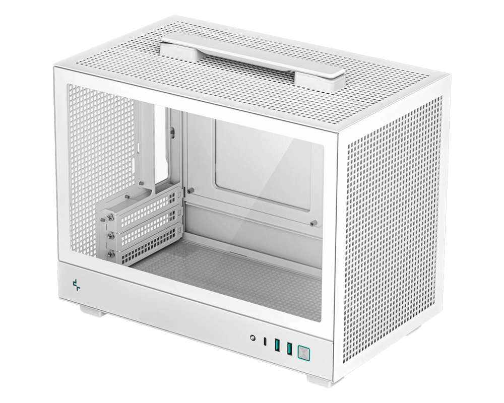 Кутия DeepCool mATX - CH160 PLUS WH 12