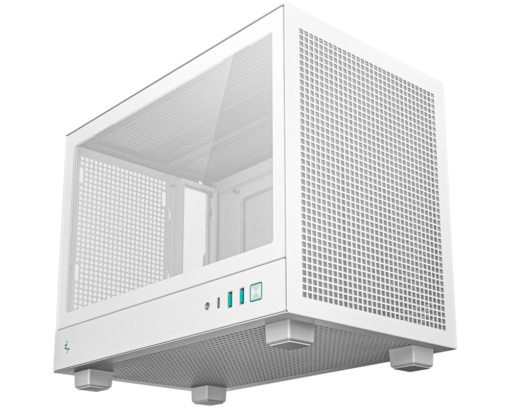 Кутия DeepCool mATX - CH160 PLUS WH 13