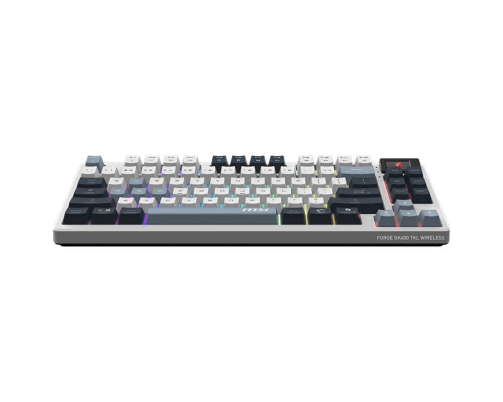 Клавиатура MSI FORGE GK600 TKL WIRELESS SKY - Hot-Swappable Mechanical Switches 4