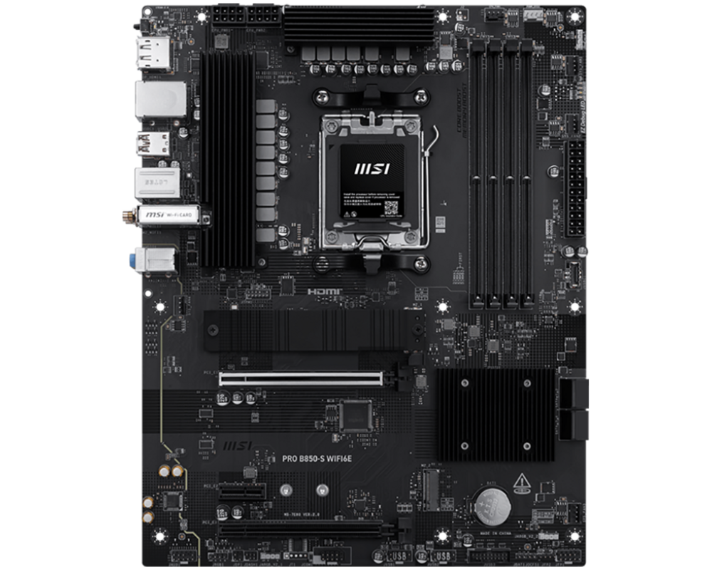 Дънна платка MSI PRO B850-S WIFI6E 2
