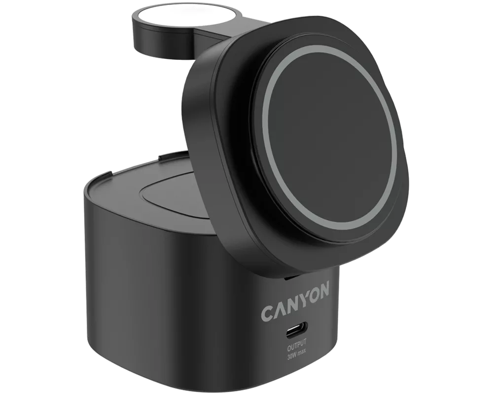 Зарядно Canyon 4 in 1 Wireless Charging Stand 3