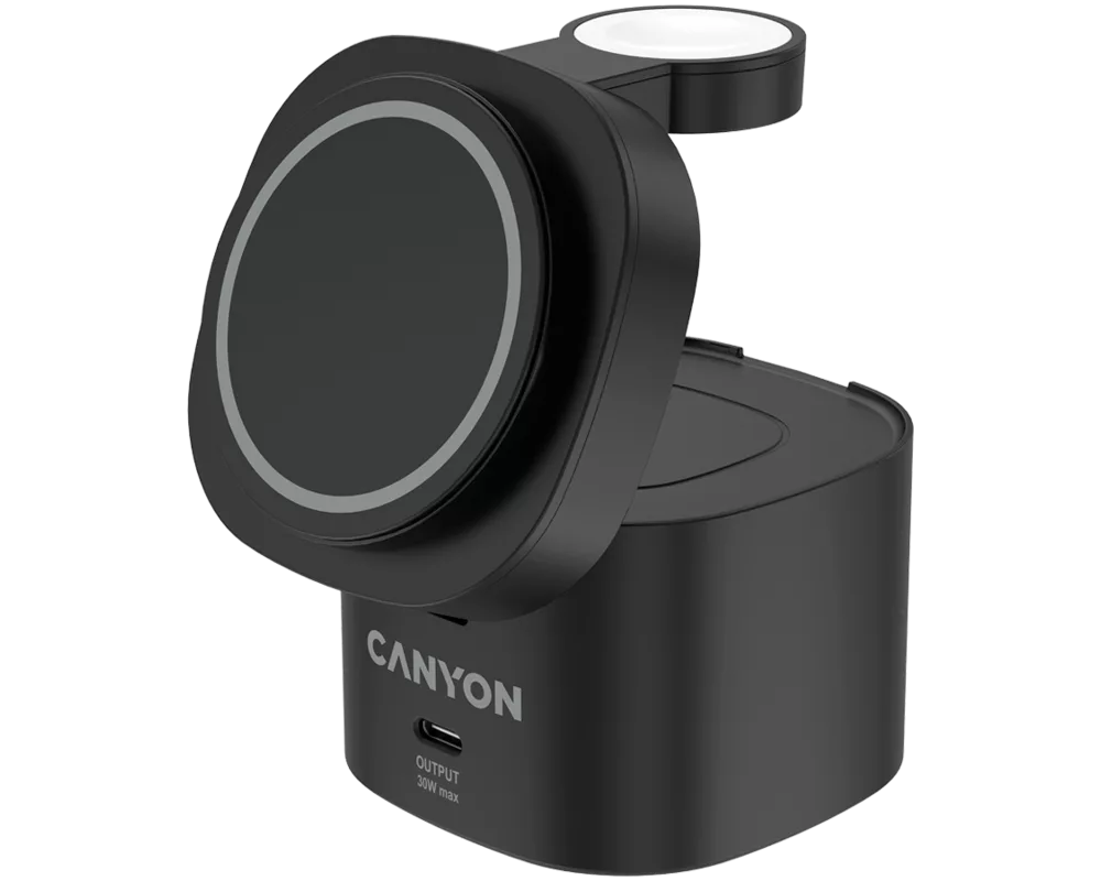Зарядно Canyon 4 in 1 Wireless Charging Stand 2