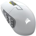 <span>Мишка</span> CORSAIR SCIMITAR ELITE WIRELESS SE Gaming Mouse, Wireless, White, 33000 DPI, Optical <span class='catalog-num-in-name'>CH-9314011-WW</span> - 