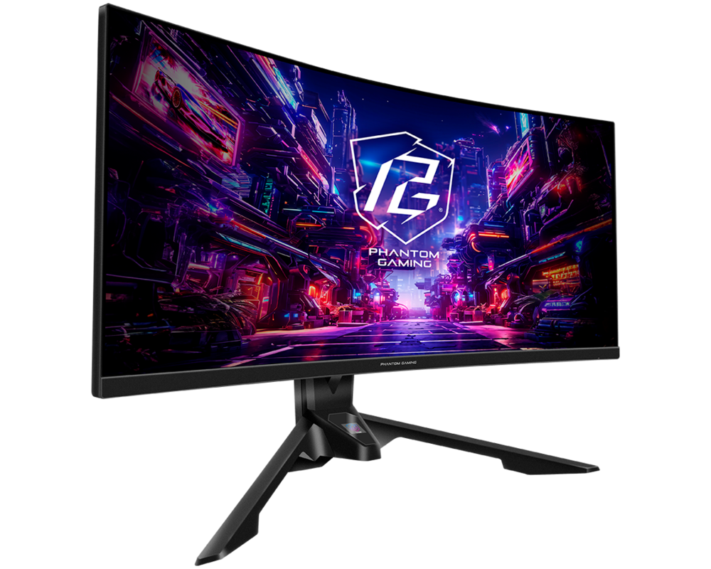 Монитор ASRock PG34QRT2B - 34" WQHD (3440x1440) 1500R VA, 180Hz, 1ms 6