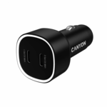 <span>Зарядно</span> CANYON OnDrive 60 PD 60W 2xUSB-C Black <span class='catalog-num-in-name'>CNE-CCABR3CC</span> - 