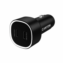  CANYON OnDrive 60 PD 60W 2xUSB-C Black 870279 CNE-CCABR3CC на топ цена - PIC.bg