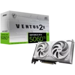 <span>Видеокарта</span> MSI NVIDIA GeForce RTX 5060 Ti 16G VENTUS 2X OC WHITE PLUS <span class='catalog-num-in-name'>RTX_5060_TI_16G_VENTUS_2X_OC_WH_PLU</span> - 