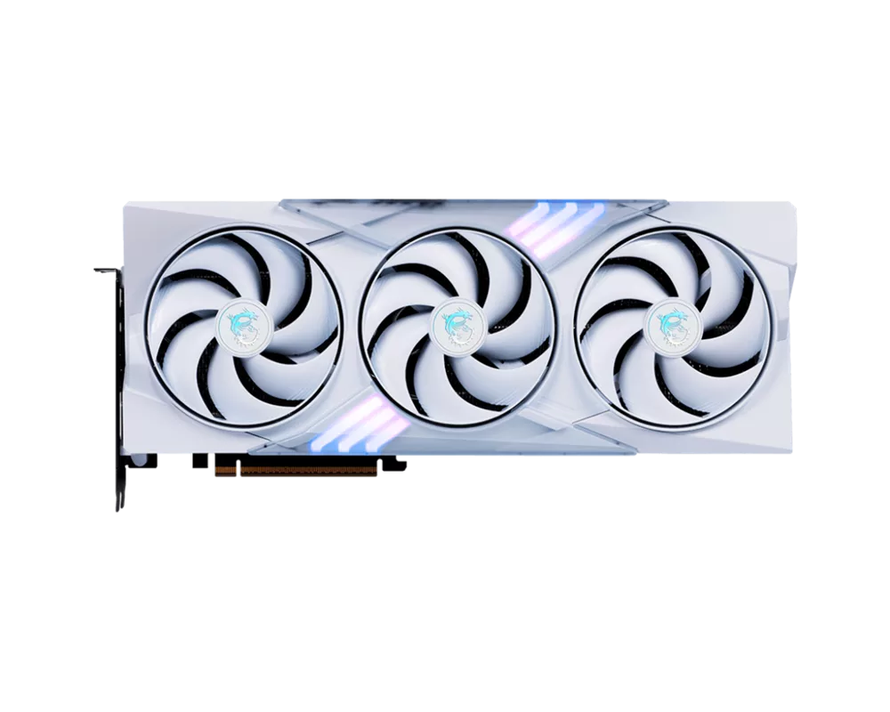 Видеокарта MSI Nvidia GeForce RTX 5070 12G GAMING TRIO White 2