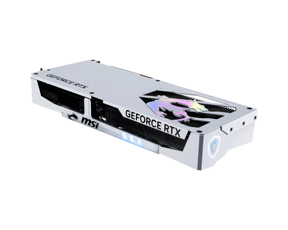 Видеокарта MSI Nvidia GeForce RTX 5070 12G GAMING TRIO White 3