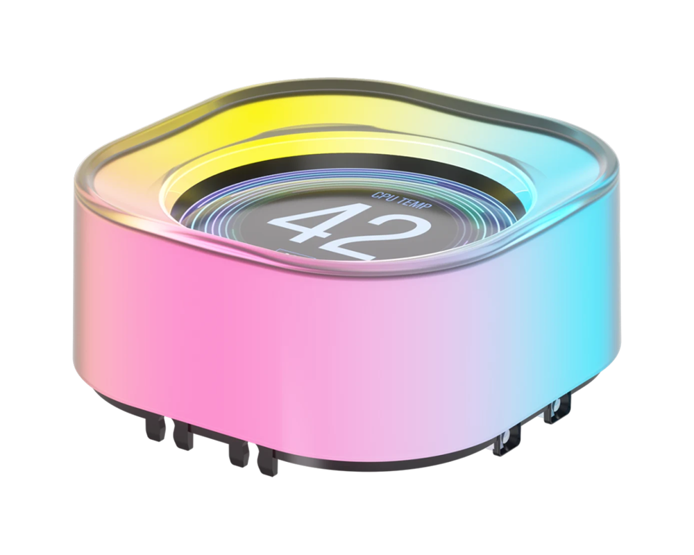 Охладител за процесор CORSAIR iCUE LINK LCD Module, White 2