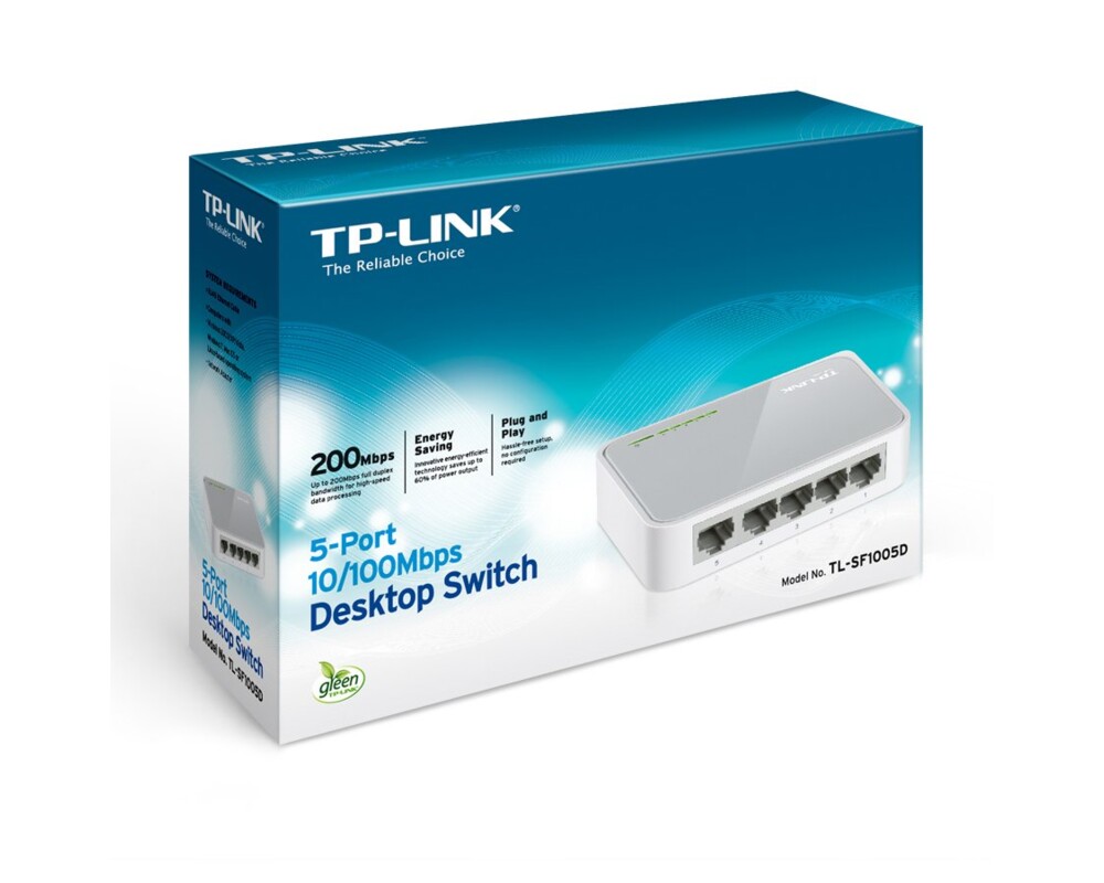 Switch (Комутатор) TP-Link TL-SF1005D 6