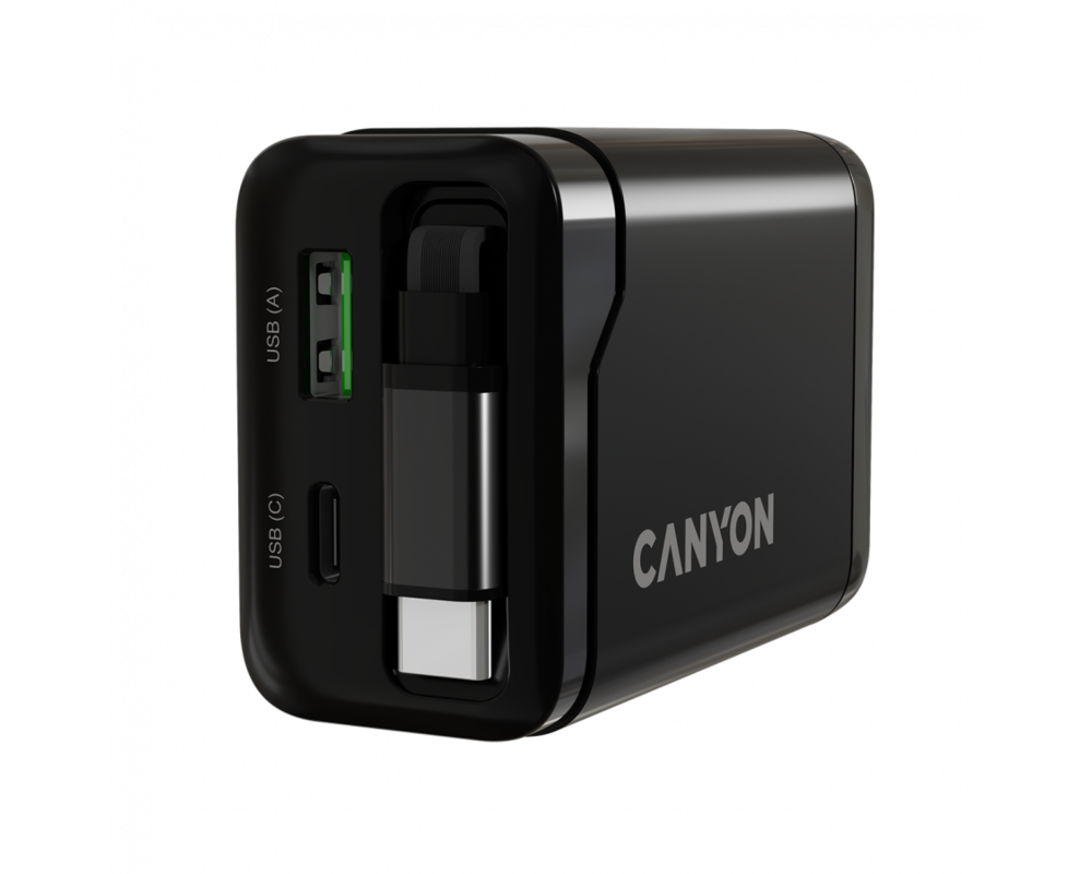 Зарядно CANYON OnCharge 65RC Build-In Cable USB-... 8