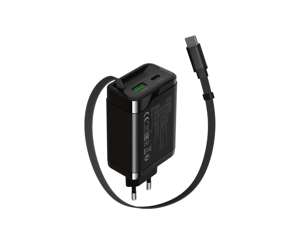 Зарядно CANYON OnCharge 65RC Build-In Cable USB-... 2