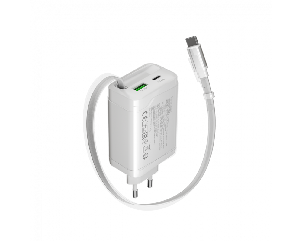 Зарядно CANYON OnCharge 65RC Build-In Cable USB-... 2