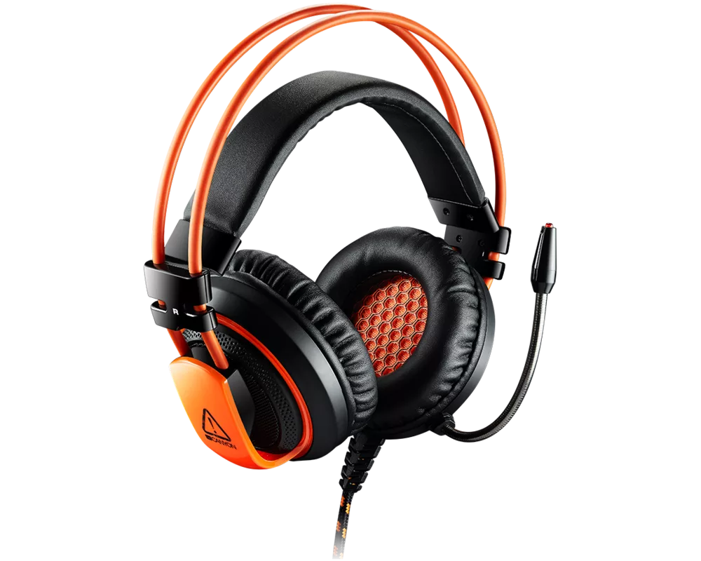 Слушалки CANYON Gaming headset 3.5mm jack plus USB connector for vibration function 2