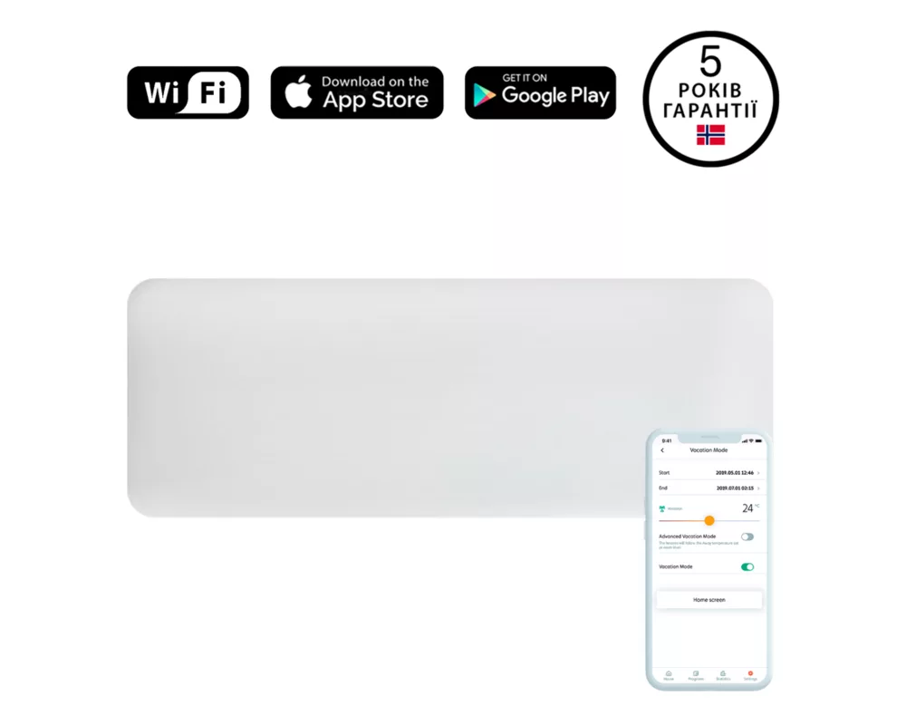 Smart отоплител Mill Invisible WiFi panel heater 1200W 2