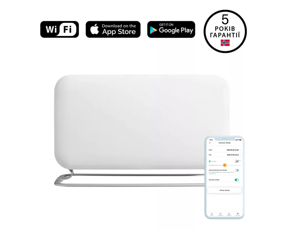 Smart отоплител Mill WiFi convection heater 1200W 2