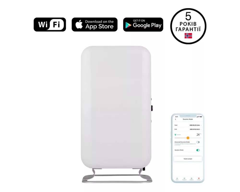 Smart отоплител Mill Gentle Air WiFi oil filled radiator... 2