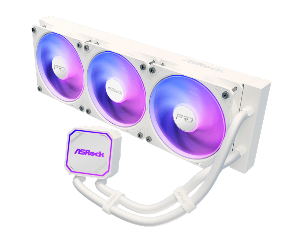 Охладител за процесор Asrock Pro White 360 ARGB 12