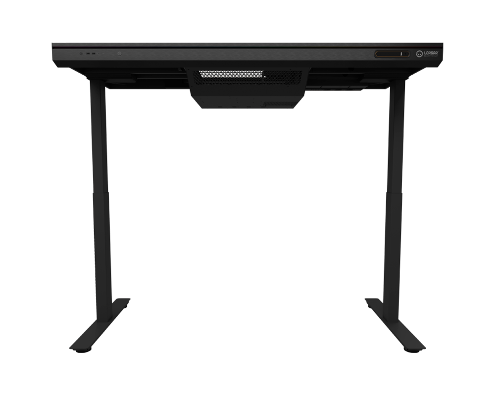 Геймърско бюро Dual-motor sit/stand adjustable-height gaming desk with built-in PC case 4