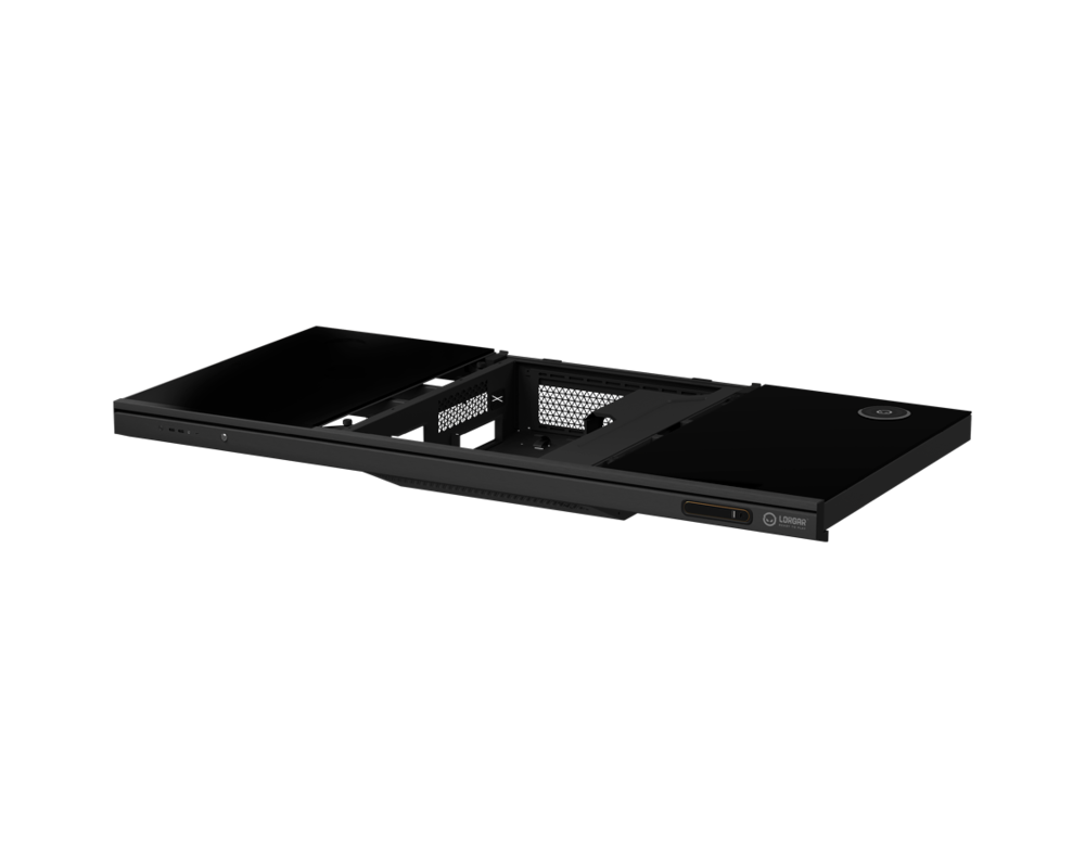 Геймърско бюро Dual-motor sit/stand adjustable-height gaming desk with built-in PC case 6