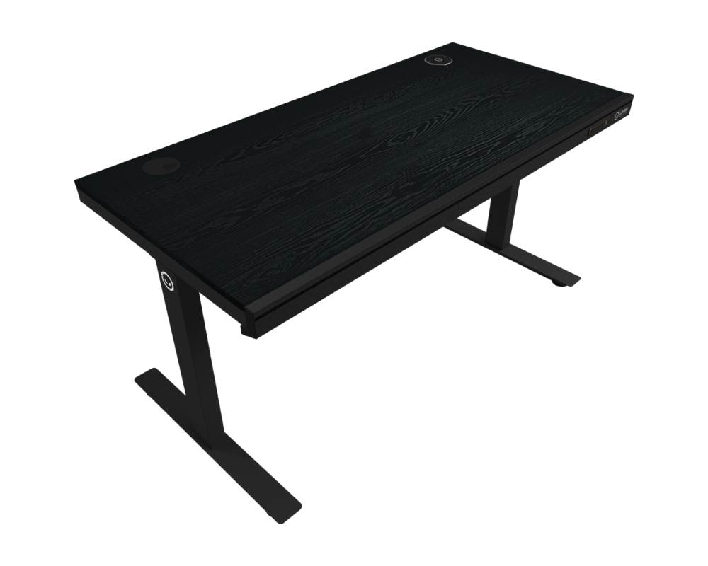 Геймърско бюро Dual-motor sit/stand adjustable-height gaming desk with wireless charger 3