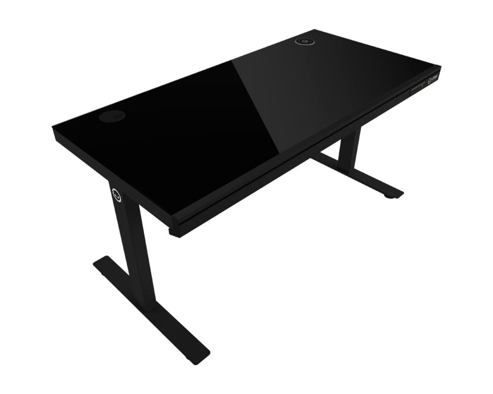 Геймърско бюро Dual-motor sit/stand adjustable-height gaming desk with wireless charger 4