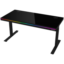  Dual-motor sit/stand adjustable-height gaming desk with wireless charger 881477 LRG-DP80G на топ цена - PIC.bg