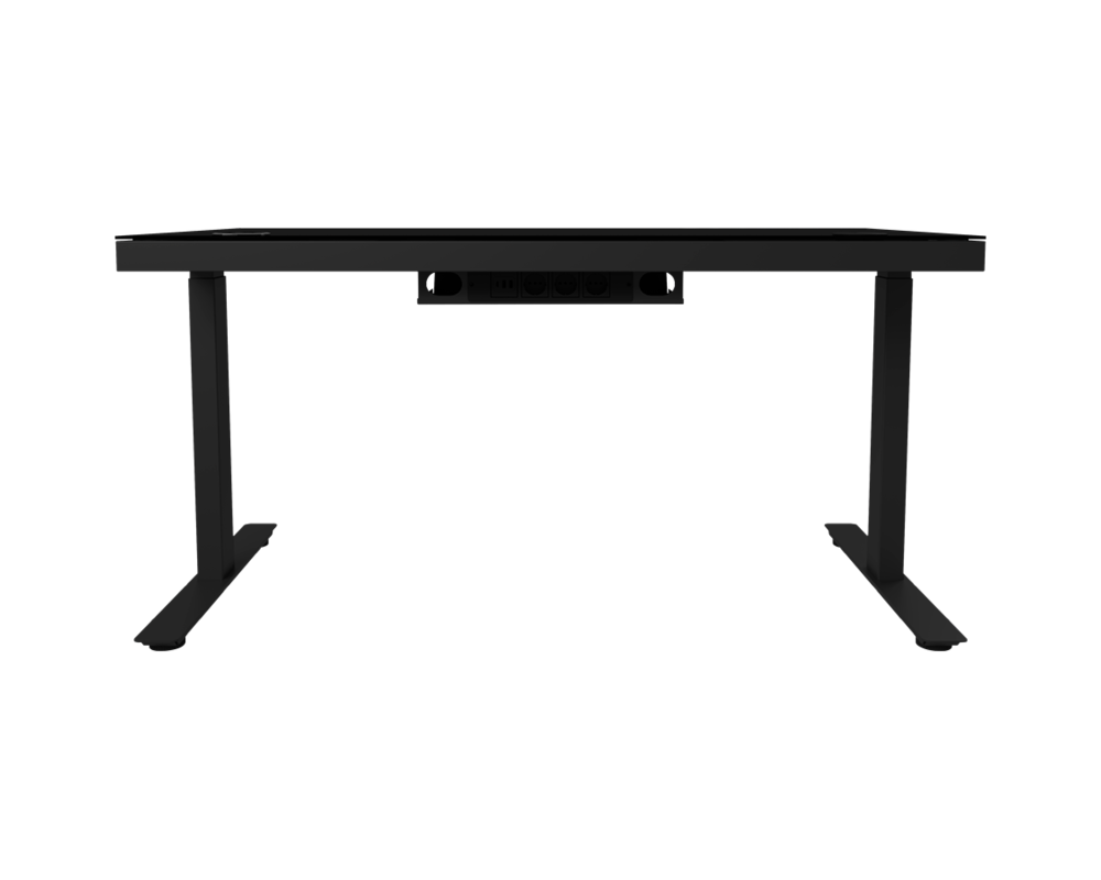 Геймърско бюро Dual-motor sit/stand adjustable-height gaming desk with wireless charger 6