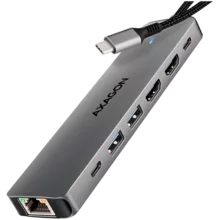  AXAGON HMC-7HX2 USB-C 3.2 Gen 1 hub 883924 HMC-7HX2 на топ цена - PIC.bg
