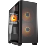 <span>Кутия</span> COUGAR AIRFACE FLO RGB PC Case <span class='catalog-num-in-name'>CGR-5YA6B-RGB</span> - 