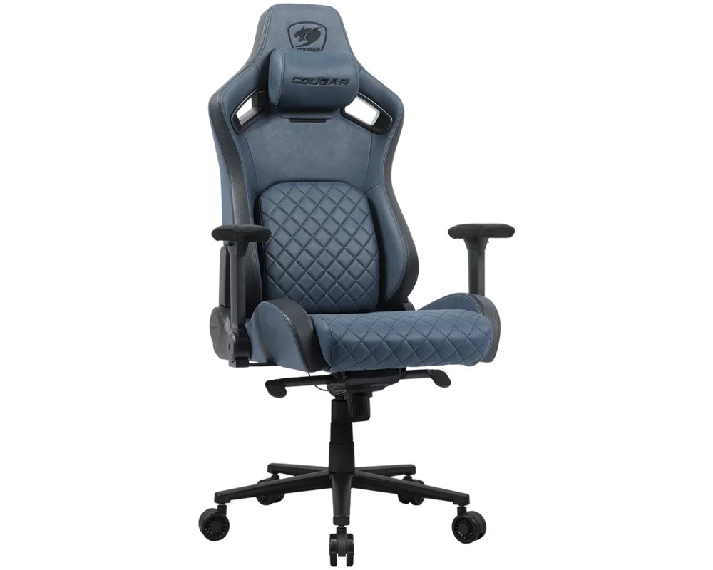 Геймърски стол COUGAR Defensor S Navy Blue F Gaming Cha... 3